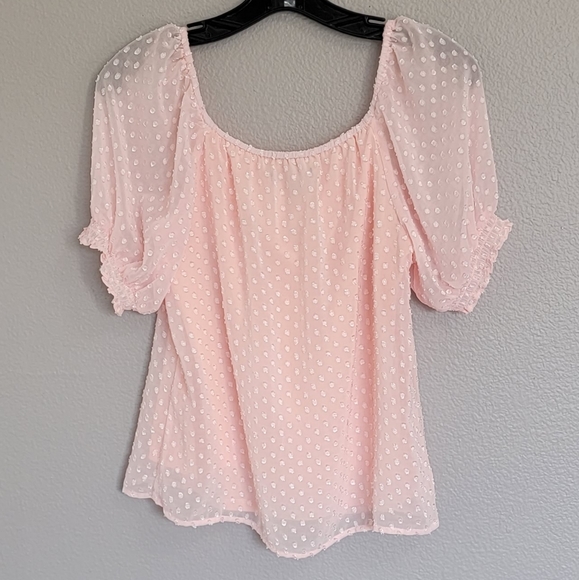 Banana Republic Womens Puff Sleeves Blouse Top/ XS. - Picture 3 of 11